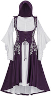 Tauriel Maxi Set Limited Edition Mystic Purple Silver Embroidery