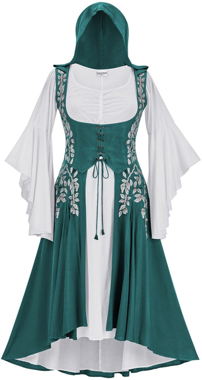 Tauriel Maxi Set Limited Edition Sea Goddess Silver Embroidery