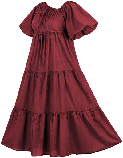 Belle Maxi Chemise Limited Edition Reds