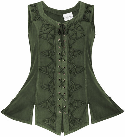 Trinity Sleeveless Limited Edition Moss Green