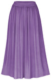 Rowan Maxi Overskirt Limited Edition Purple Thistle